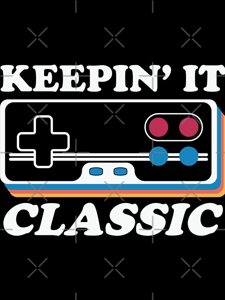 Keeping it Classic. Retro Gaming. by MamaNeeaDesigns T-Shirts, Hoodie, Sweatshirt | BlankRebels.com (Image 3)