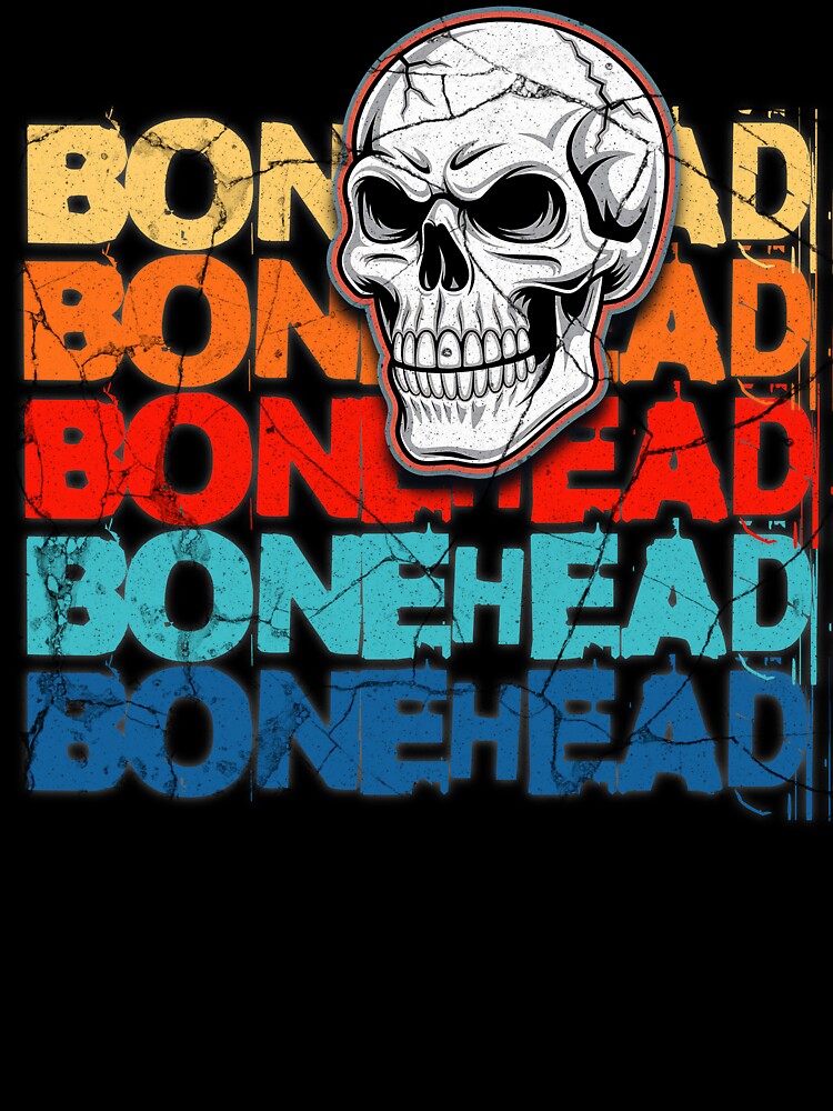 BONEHEAD – Bold Skull Graphic for Halloween & Streetwear by LunaSpellStudio T-Shirts, Hoodie, Sweatshirt (Image 3)