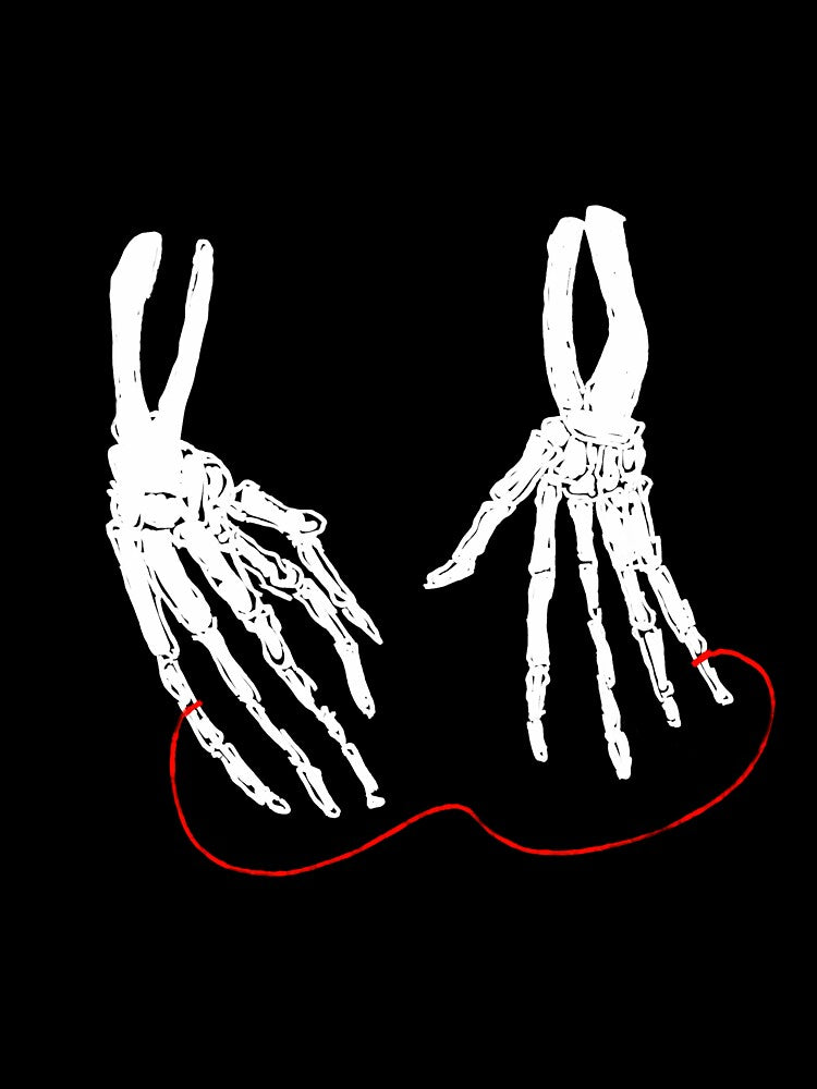 Red String W by corexxo T-Shirts, Hoodie, Sweatshirt | BlankRebels.com (Image 3)