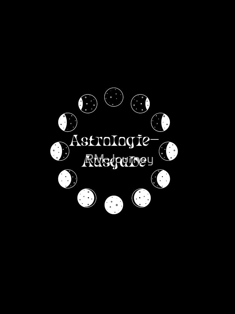 Astrologie Ausgabe | Moon Phase Illustration | Black Background by RM-Journey T-Shirts, Hoodie, Sweatshirt (Image 3)