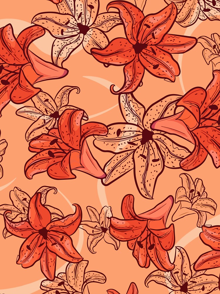 Lily flower by zaher97 T-Shirts, Hoodie, Sweatshirt | BlankRebels.com (Image 3)