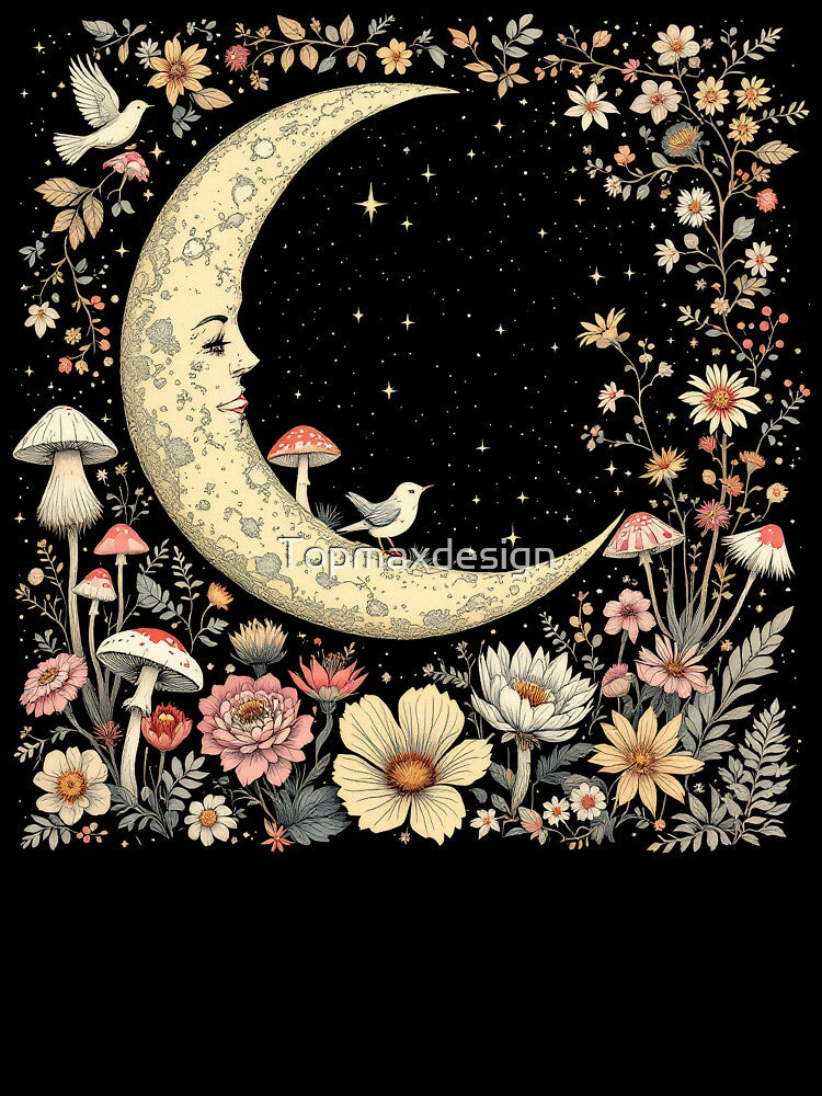 Aesthetic Goblincore And Dark Cottagecore Mushroom by Topmaxdesign T-Shirts, Hoodie, Sweatshirt | BlankRebels.com (Image 3)