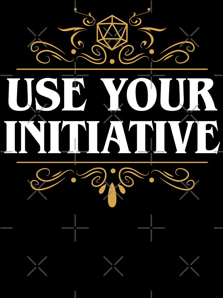 Use Your Initiative D20 Dice Funny by pixeptional T-Shirts, Hoodie, Sweatshirt | BlankRebels.com (Image 3)
