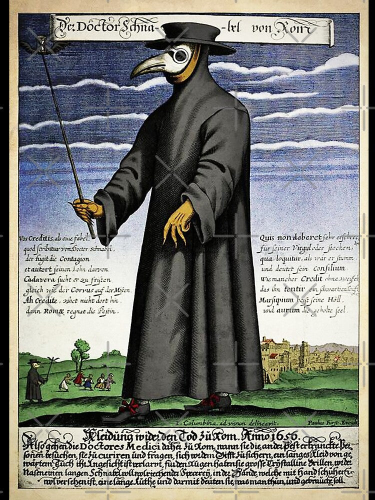 Plague Doctor Costume Medieval Art Coronavirus Humor Trust Me I'm A Doctor by madeulaugh T-Shirts, Hoodie,... (Image 3)