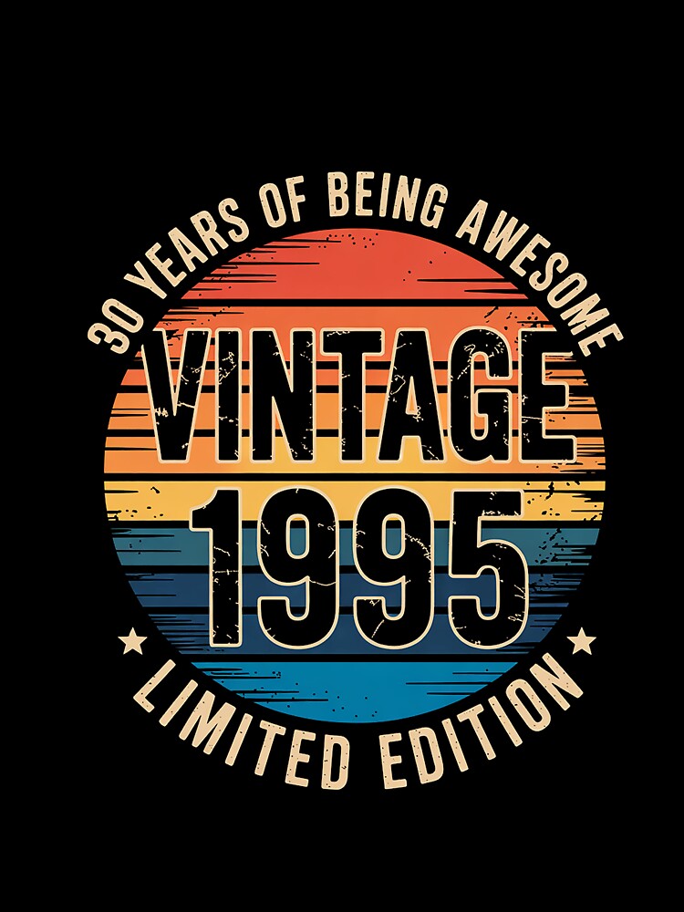 1995 Edition 30-Year-Old 30th Birthday by IhanVaanMaArt T-Shirts, Hoodie, Sweatshirt | BlankRebels.com (Image 3)