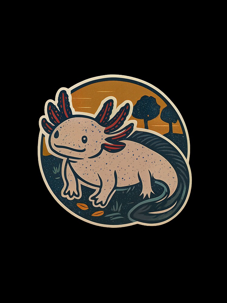 Axolotl Art style by tonylau81 T-Shirts, Hoodie, Sweatshirt | BlankRebels.com (Image 3)