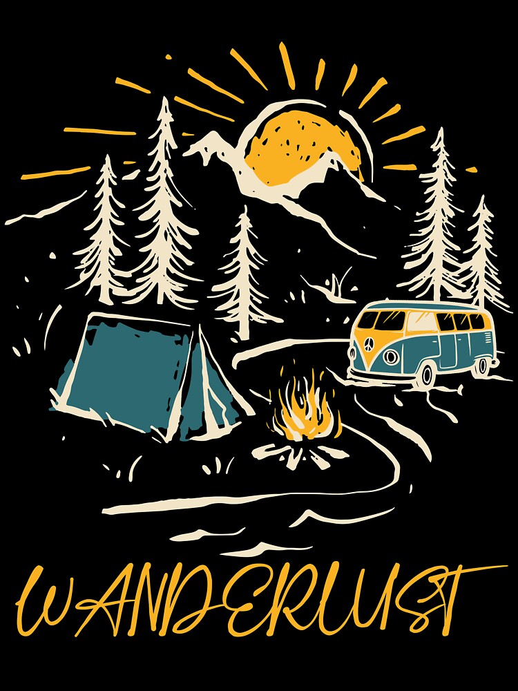 Camping Wanderlust by Zmunki T-Shirts, Hoodie, Sweatshirt | BlankRebels.com (Image 3)