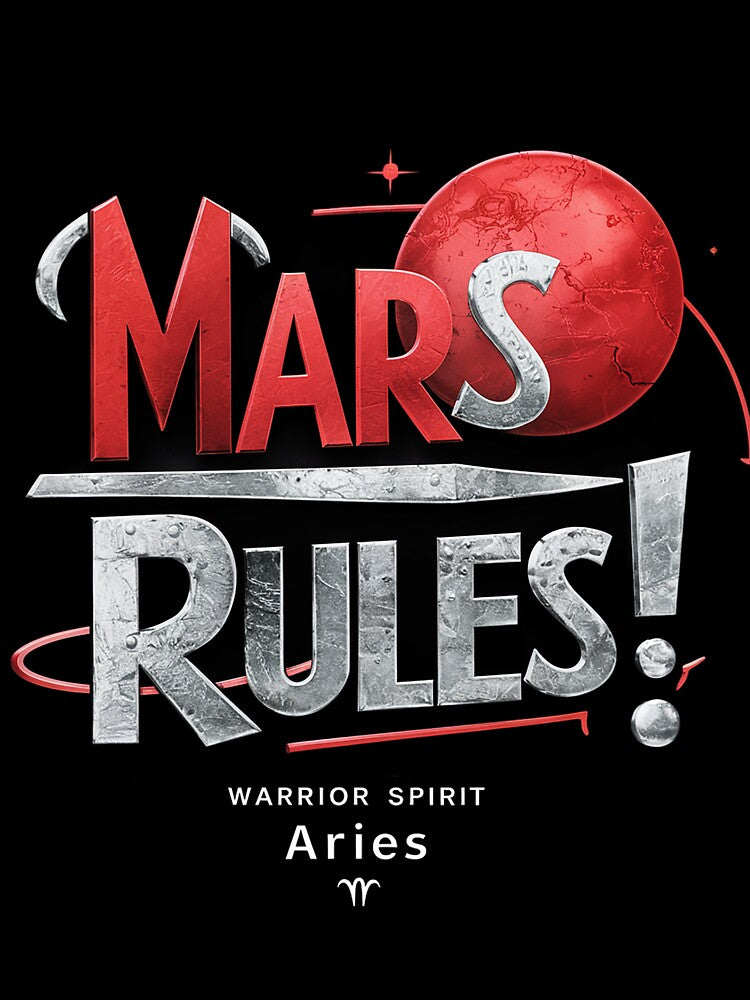 Mars Rules T-Shirt, Retro Planetary Design, Unique Graphic Tee, Space Enthusiast Shirt, Fun Astronomical... (Image 3)