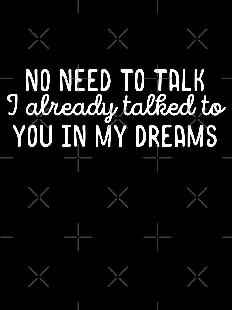 No need to talk- introvert humor by 23mangoes