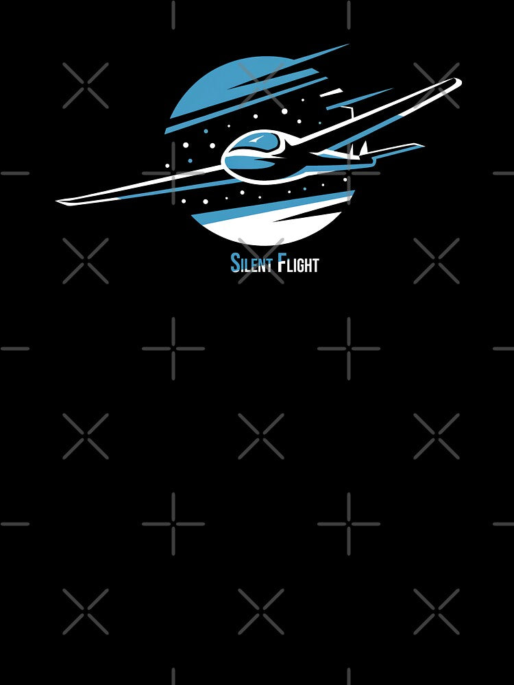 Silent Flight Glider Plane Pilot Sailplane Aerial Floating Soaring T-Shirts, Hoodie, Sweatshirt
