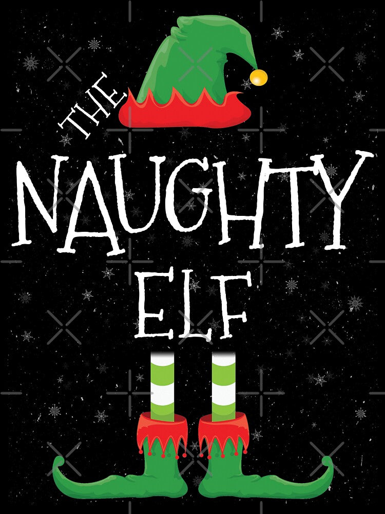 Naughty Elf Family Matching Christmas Group Funny Gift by DavisHasari T-Shirts, Hoodie, Sweatshirt (Image 3)