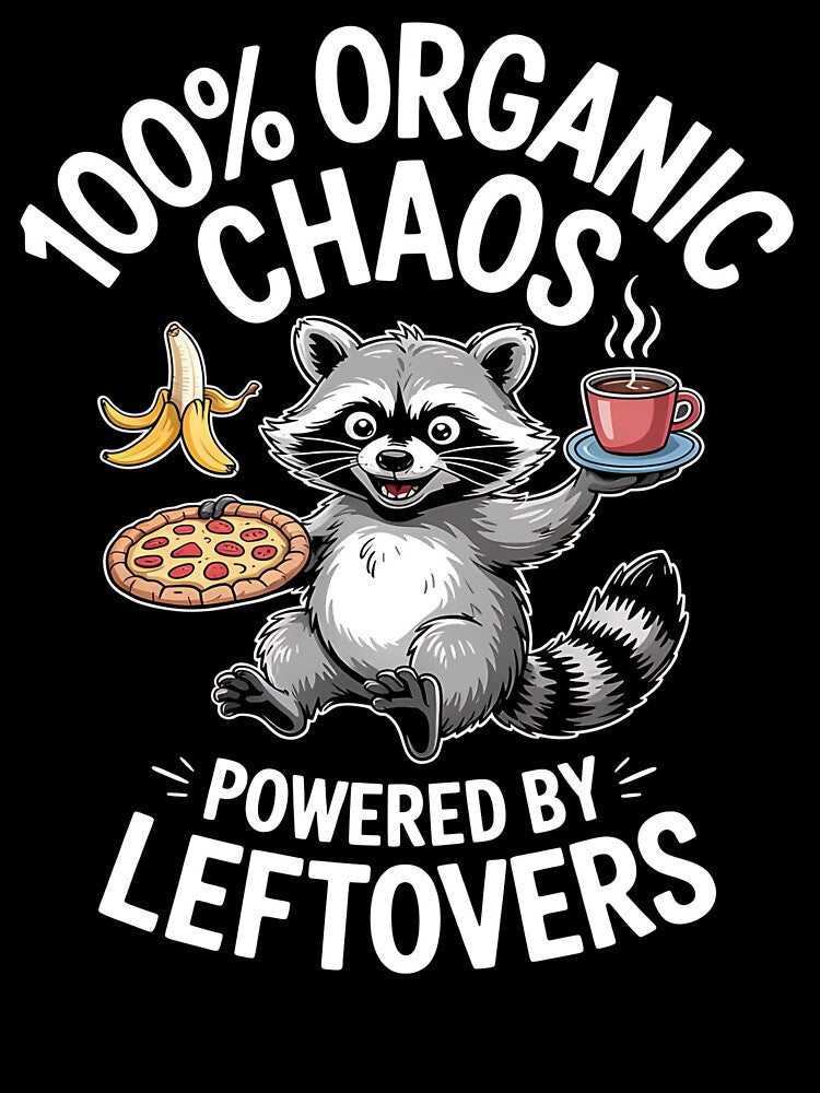 Organic chaos - I love raccoon - Raccoon now - Free raccoon - Raccoon only - Live raccoon - Just do raccoon -... (Image 3)