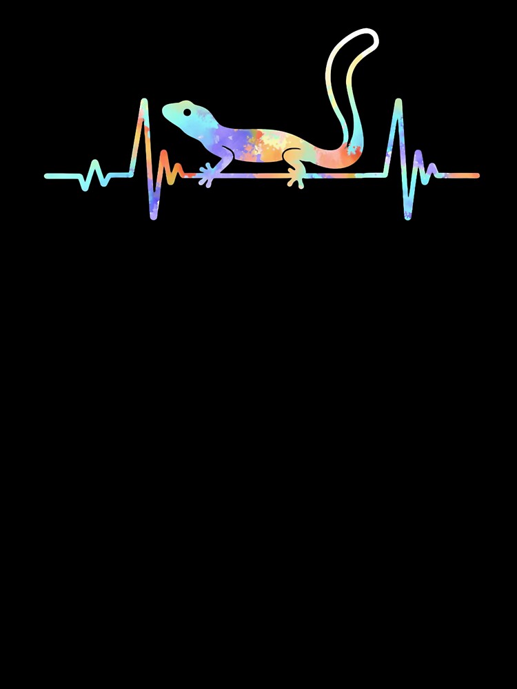 Bearded Dragon Heartbeat EKG Reptile Lover by salmzouriart T-Shirts, Hoodie, Sweatshirt | BlankRebels.com (Image 3)