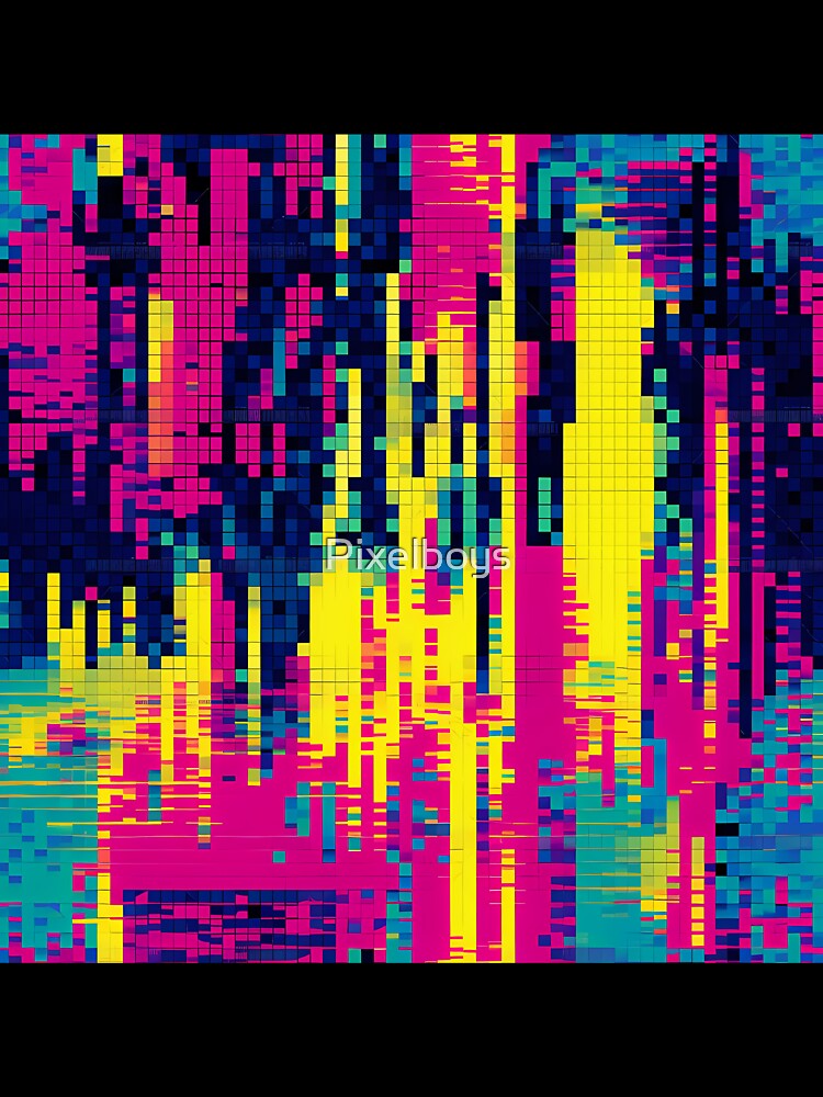 Glitch Art for Sale - Pixel Art by Pixelboys T-Shirts, Hoodie, Sweatshirt | BlankRebels.com (Image 3)