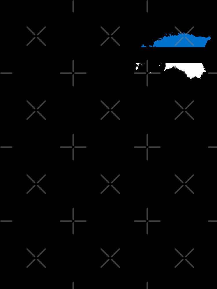 Flag Map of Estonia by feether-store