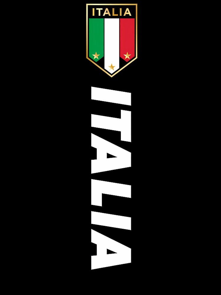 Proud Italian - Italia Design - Italian Soccer Jersey Style by yaldaatekeau