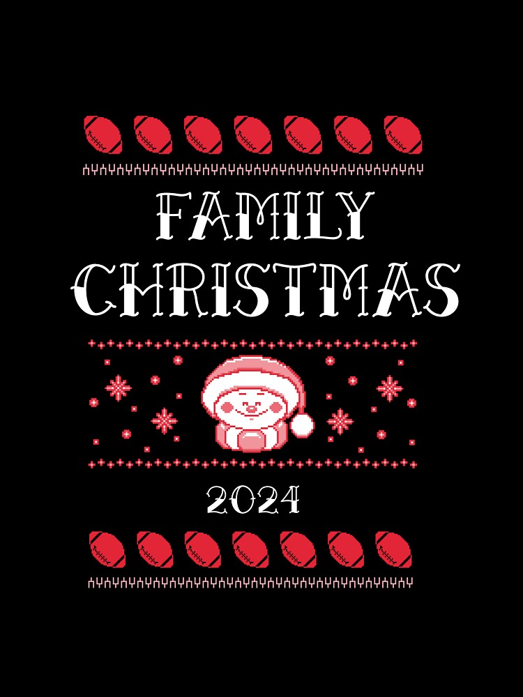 Family Christmas Football by ArtitudePrintLb T-Shirts, Hoodie, Sweatshirt | BlankRebels.com (Image 3)