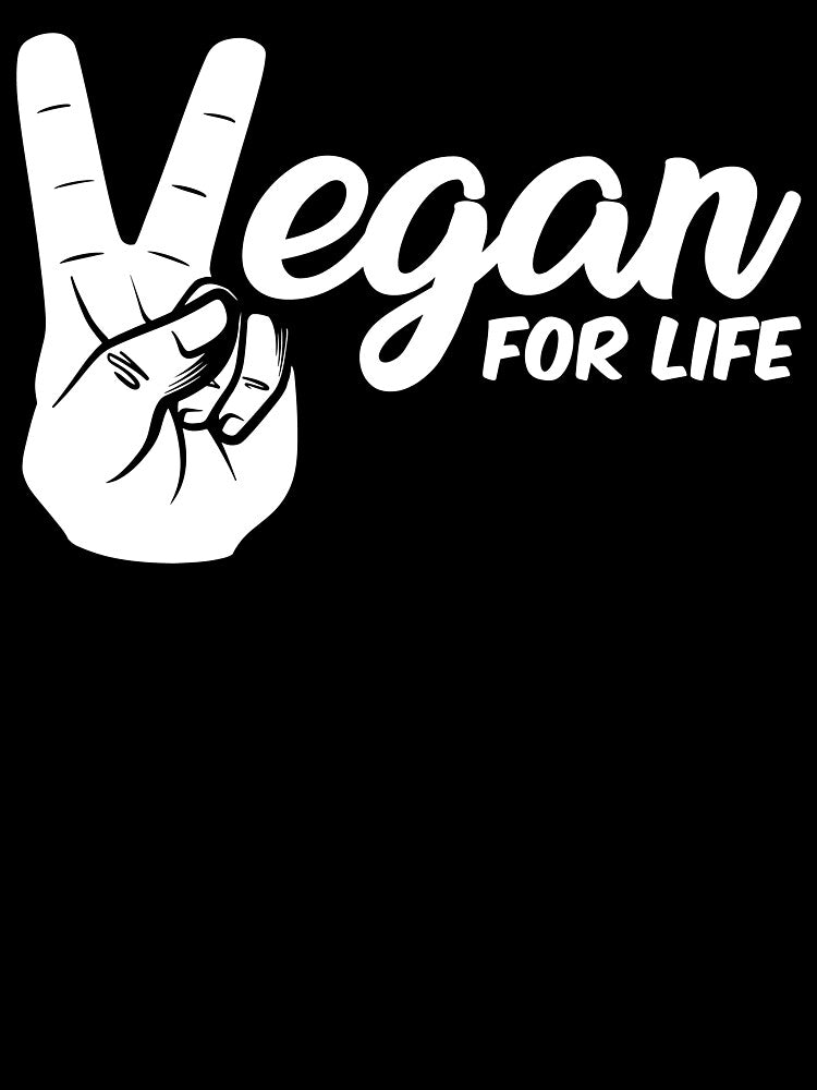 Vegan for life T Shirt by BestShop2010 Hoodie, Sweatshirt | BlankRebels.com (Image 3)