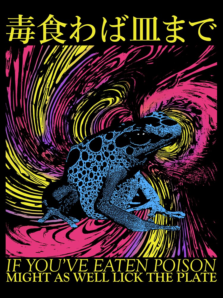 Might As Well Lick The Plate Frog by VintageMedatsu T-Shirts, Hoodie, Sweatshirt | BlankRebels.com (Image 3)