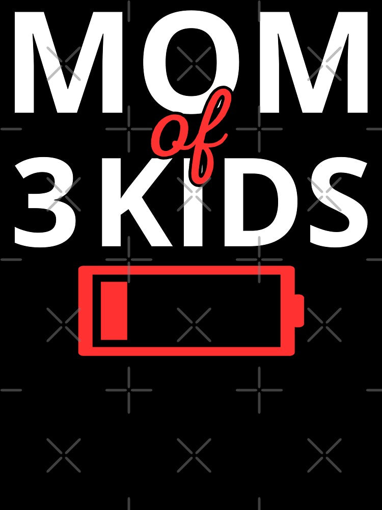 Tired Mom Of 3 Kids II by Lemon Pepper T-Shirts, Hoodie, Sweatshirt | BlankRebels.com (Image 3)