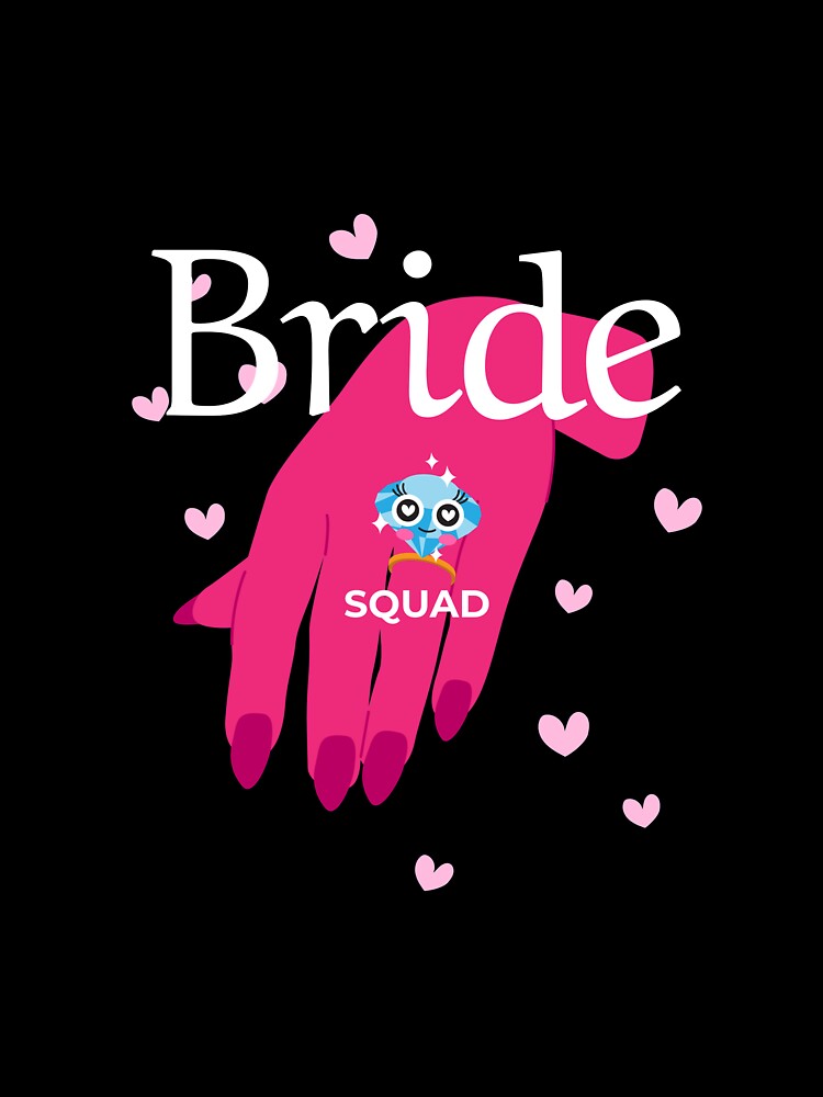 Bride squad by Occasiontees T-Shirts, Hoodie, Sweatshirt | BlankRebels.com (Image 3)