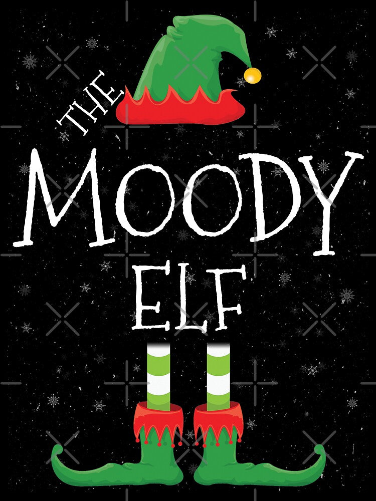 Moody Elf Family Matching Christmas Group Funny Gift by DavisHasari T-Shirts, Hoodie, Sweatshirt | BlankRebels.com (Image 3)