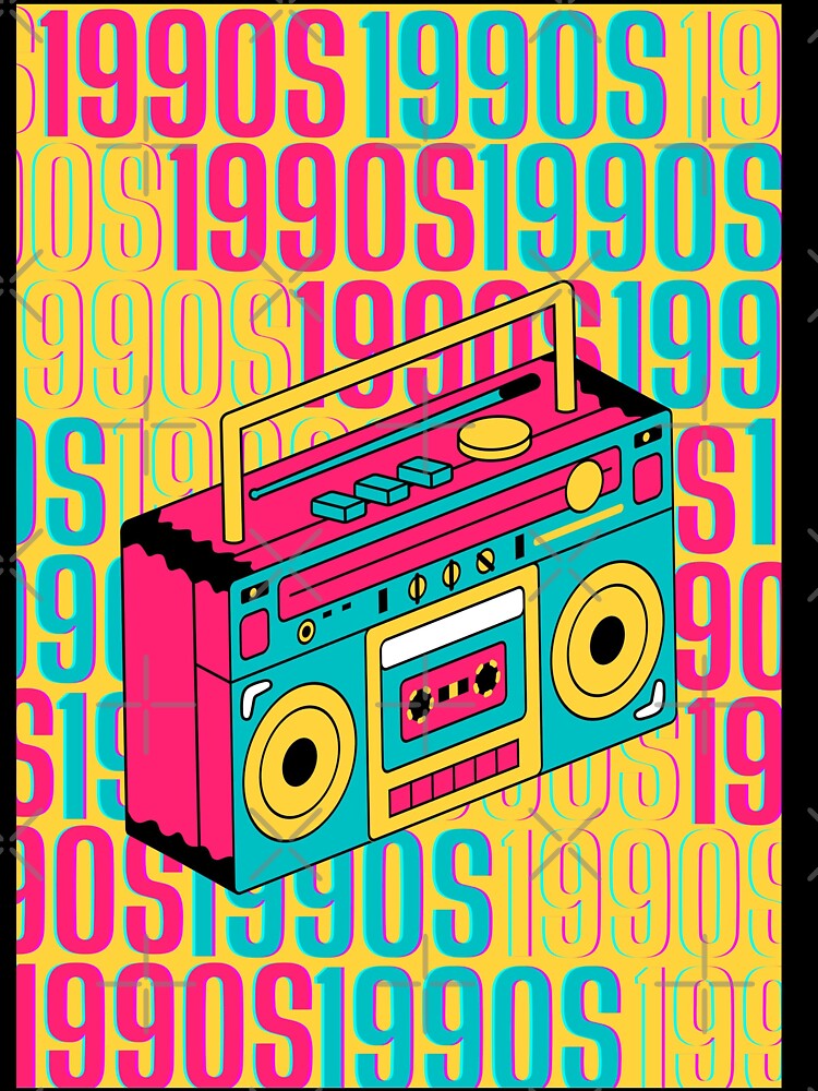 1990s retro design 1 - OG Yellow Background by PunjabanJatti T-Shirts, Hoodie, Sweatshirt | BlankRebels.com (Image 3)