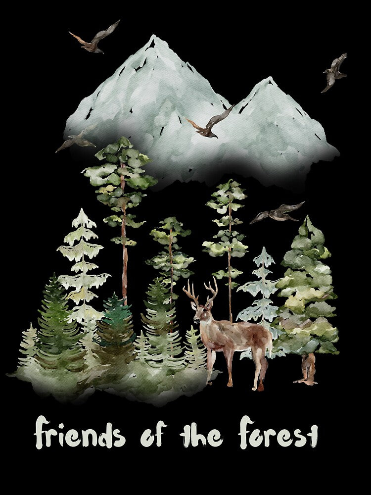 World Wildlife Day Friends Of The Forest Love Nature and Animals by BeeClassyDesign T-Shirts, Hoodie, Sweatshirt (Image 3)