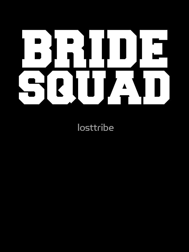 Bride Squad  Bachelorette Party Hens Night by losttribe T-Shirts, Hoodie, Sweatshirt | BlankRebels.com (Image 3)