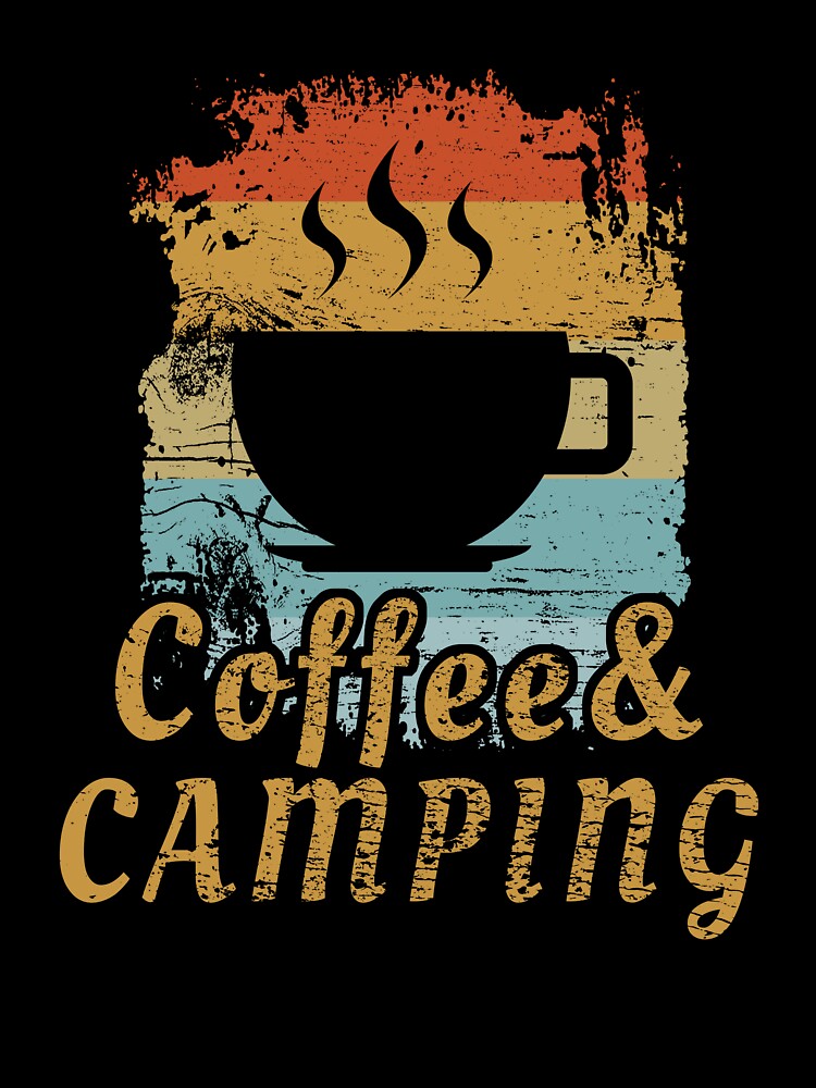 Camping and Coffee by Britta75 T-Shirts, Hoodie, Sweatshirt | BlankRebels.com (Image 3)