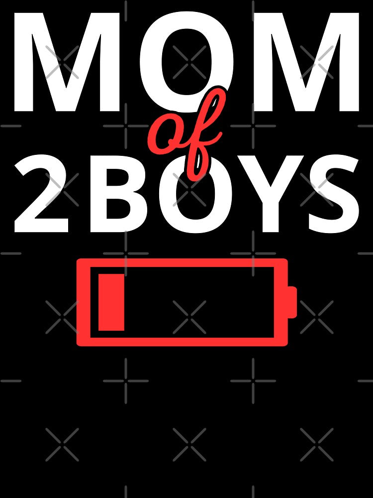 Tired Mom Of 2 Boys II by Lemon Pepper T-Shirts, Hoodie, Sweatshirt | BlankRebels.com (Image 3)