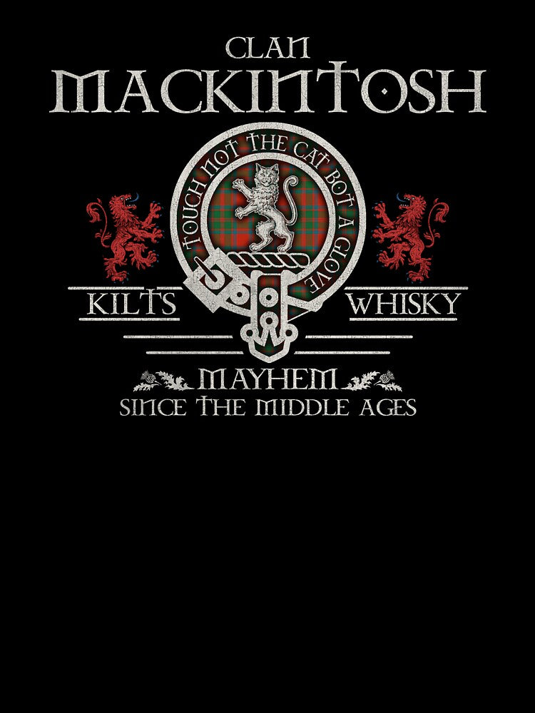 Clan Mackintosh tartan crest family reunion Highland Games by Clan1093