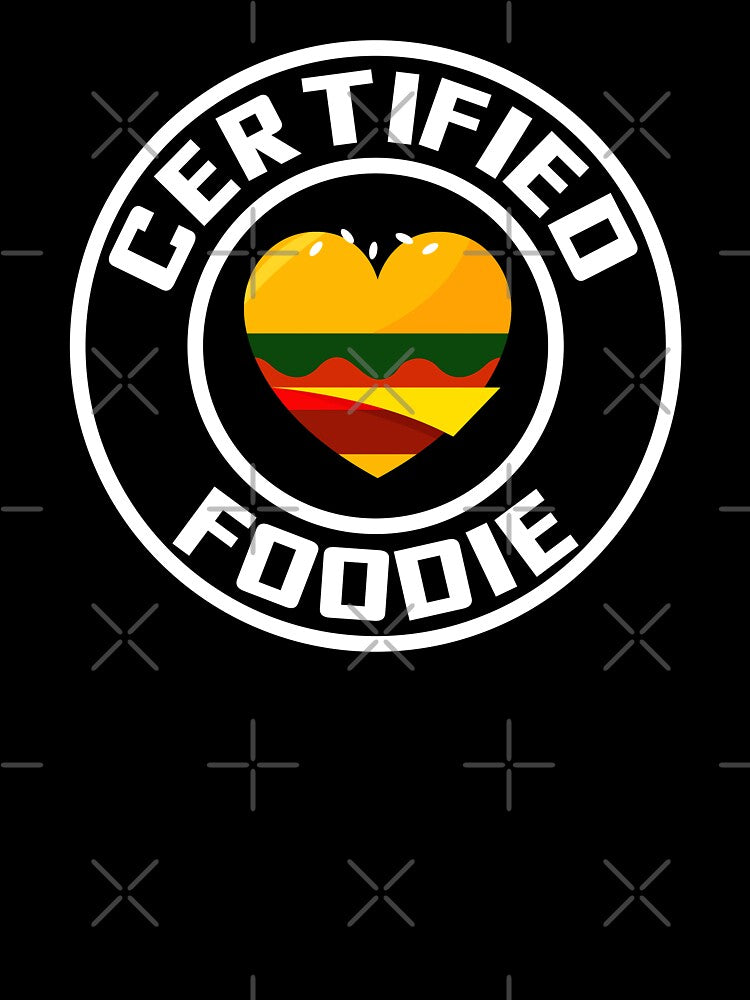 Certified foodie by GoranDesign T-Shirts, Hoodie, Sweatshirt | BlankRebels.com (Image 3)
