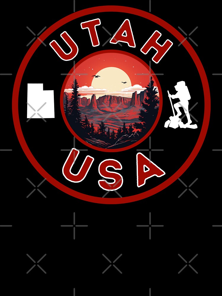 Utah USA by MojaveTradePost T-Shirts, Hoodie, Sweatshirt | BlankRebels.com (Image 3)