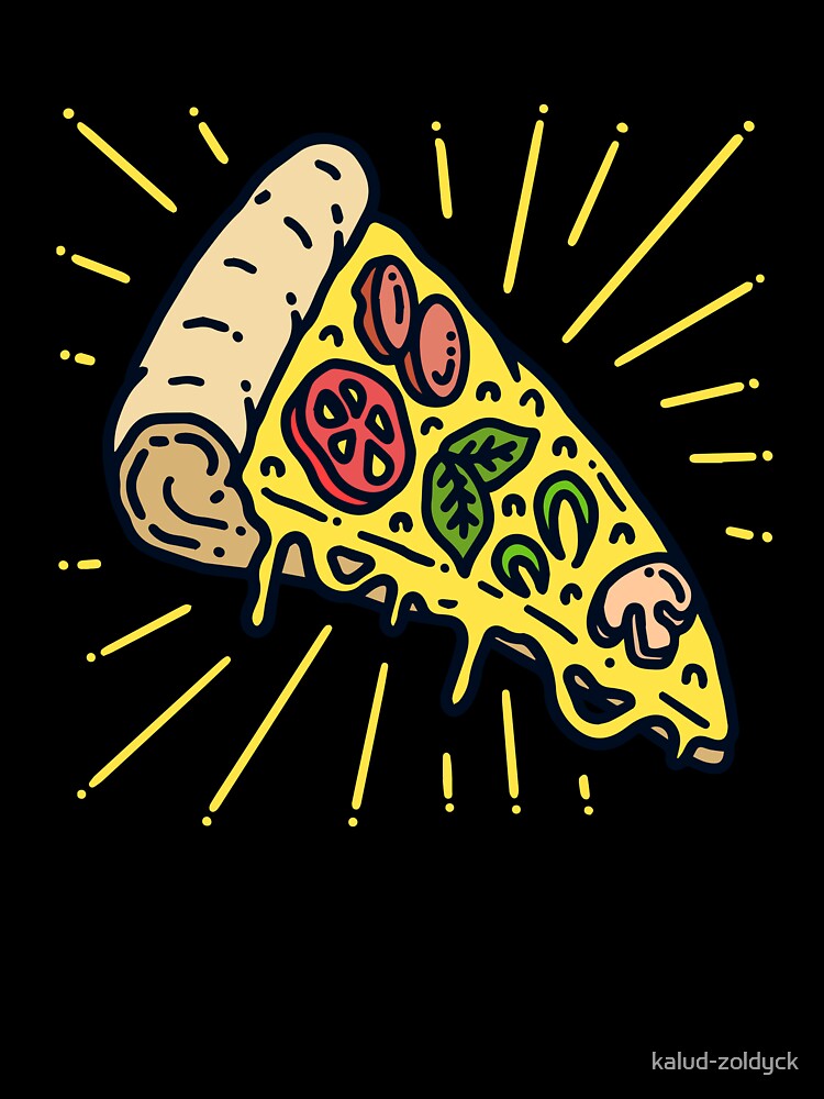 Pizza Slice from Heaven by kalud-zoldyck T-Shirts, Hoodie, Sweatshirt | BlankRebels.com (Image 3)