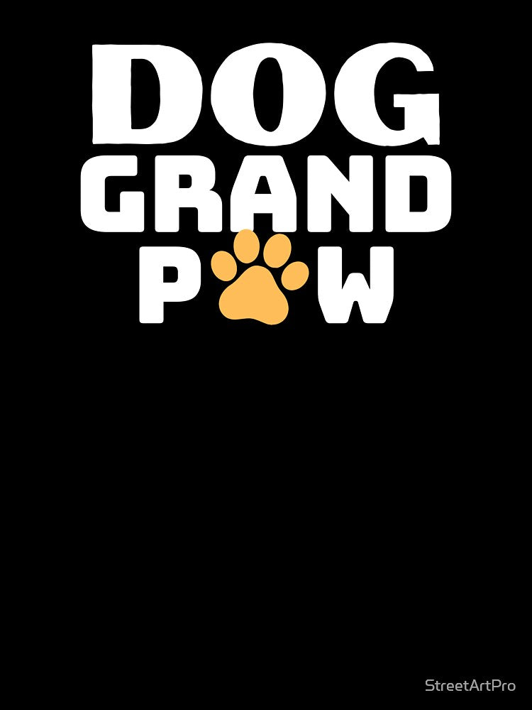 Dog Grand paw Dog lover gifts by StreetArtPro