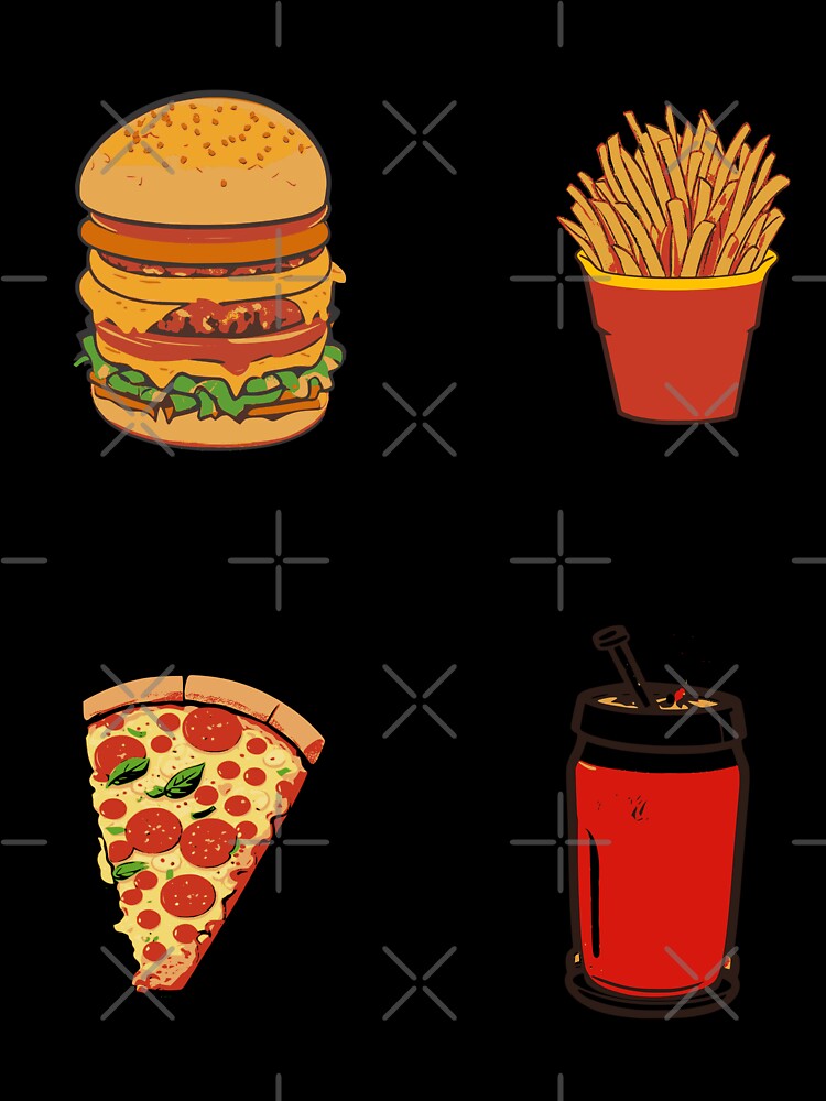 Combo Burger - Fast Food Favorite by FridPix T-Shirts, Hoodie, Sweatshirt | BlankRebels.com (Image 3)