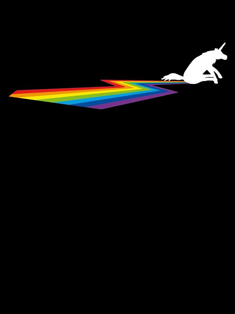 Unicorn Rainbow Scoot by ApocalypseInc T-Shirts, Hoodie, Sweatshirt | BlankRebels.com (Image 3)
