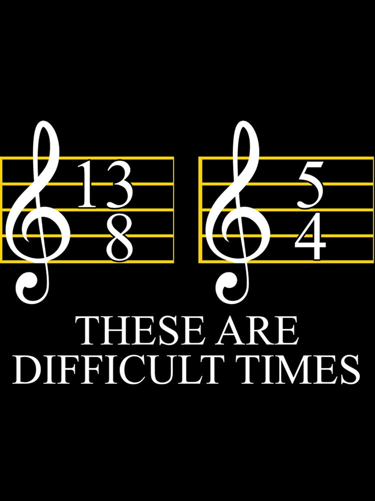 Music These Are Difficult Times by MachidaEida T-Shirts, Hoodie, Sweatshirt | BlankRebels.com (Image 3)