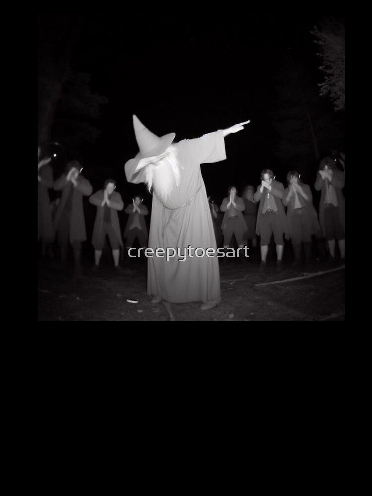 Funny Wizard Dabbing L O T. R Hobbb  its by creepytoesart