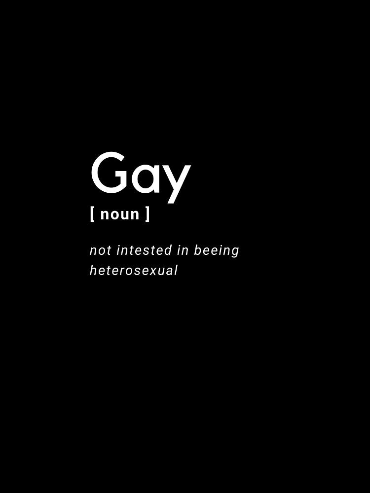 Gay Noun Funny Definition Dictionary Meme Design by popotamfriends T-Shirts, Hoodie, Sweatshirt | BlankRebels.com (Image 3)