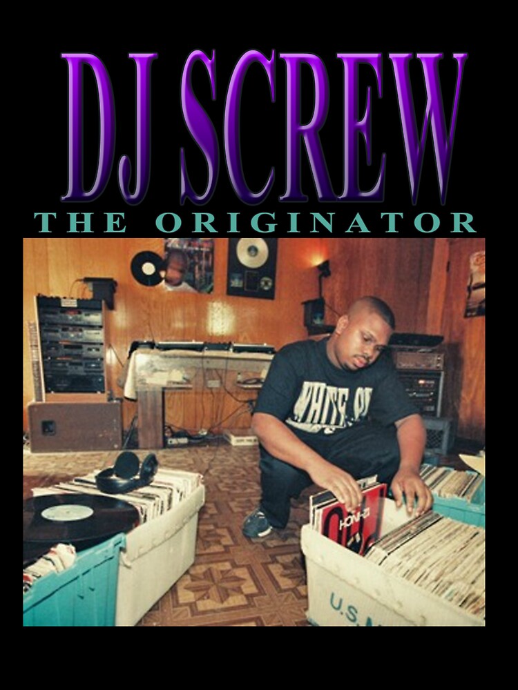 DJ SCREW // THE ORIGINATOR // R.I.P. // 90S VINTAGE INSPIRED DESIGN by charlieraiiin T-Shirts, Hoodie, Sweatshirt (Image 3)