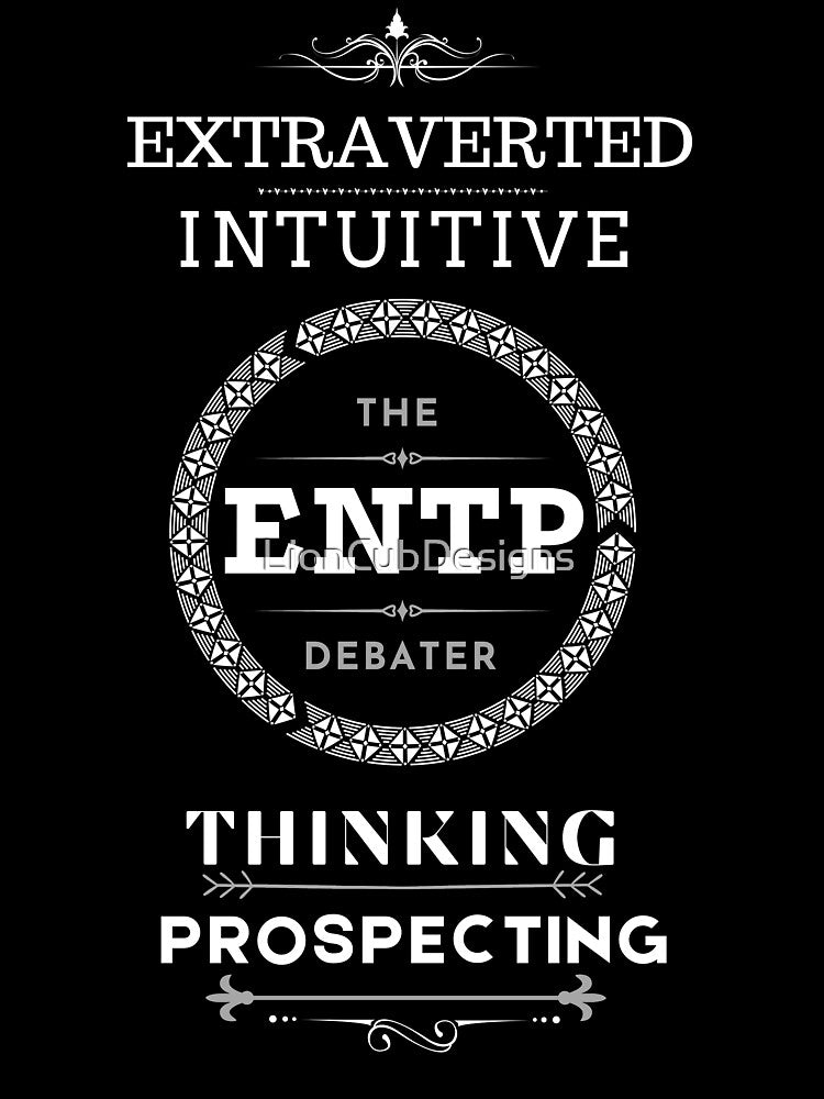 MBTI- The ENTP Debater by LionCubDesigns