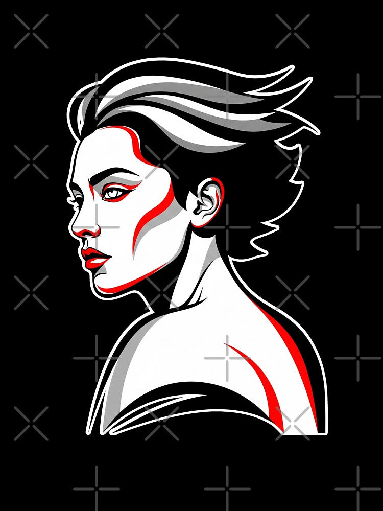 Modern Graphic with Bold Lines by Pikamuu T-Shirts, Hoodie, Sweatshirt | BlankRebels.com (Image 3)