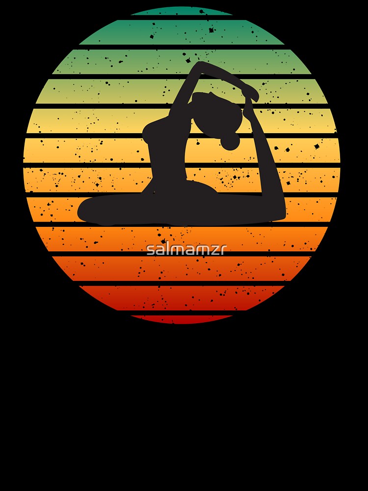 Retro Yoga , Yoga Gift by salmamzr T-Shirts, Hoodie, Sweatshirt | BlankRebels.com (Image 3)