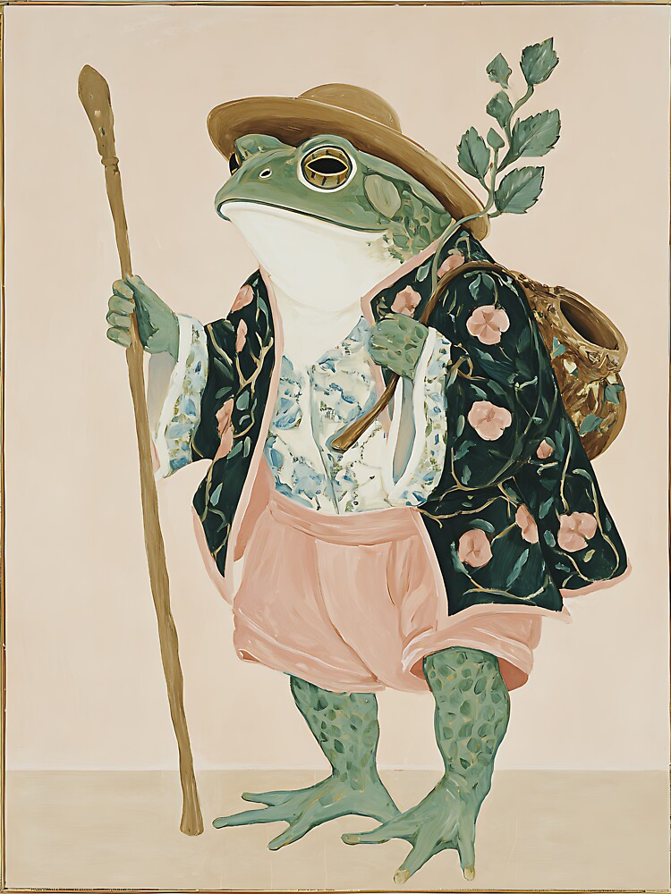 The Whimsical Cottagecore Toad by bapupa T-Shirts, Hoodie, Sweatshirt | BlankRebels.com (Image 3)