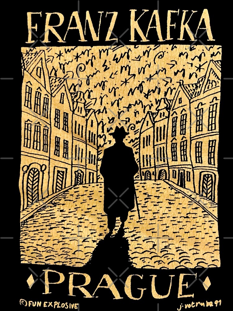 Franz Kafka - Prague by Oqueartecura T-Shirts, Hoodie, Sweatshirt | BlankRebels.com (Image 3)