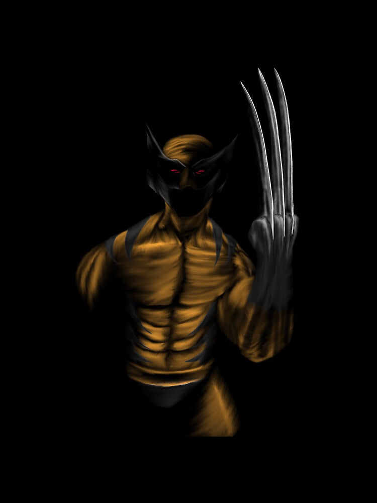 Black Detailed Aggression (Wolverine) - No background by TheArtOfChaz T-Shirts, Hoodie, Sweatshirt (Image 3)