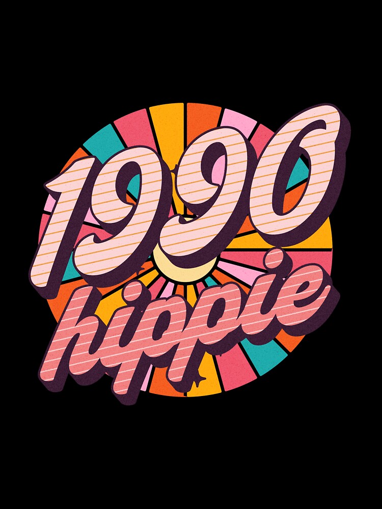 1990 Hippie - Groovy Since 1990 - Christmas Gift Idea For Millennial Hippies - Buy This Cool by AlanPhotoArt