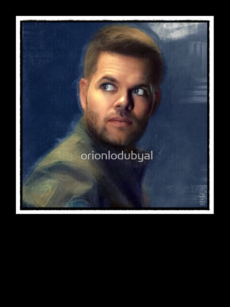 Amos Painting Portrait for Screaming Firehawks by orionlodubyal T-Shirts, Hoodie, Sweatshirt | BlankRebels.com (Image 3)